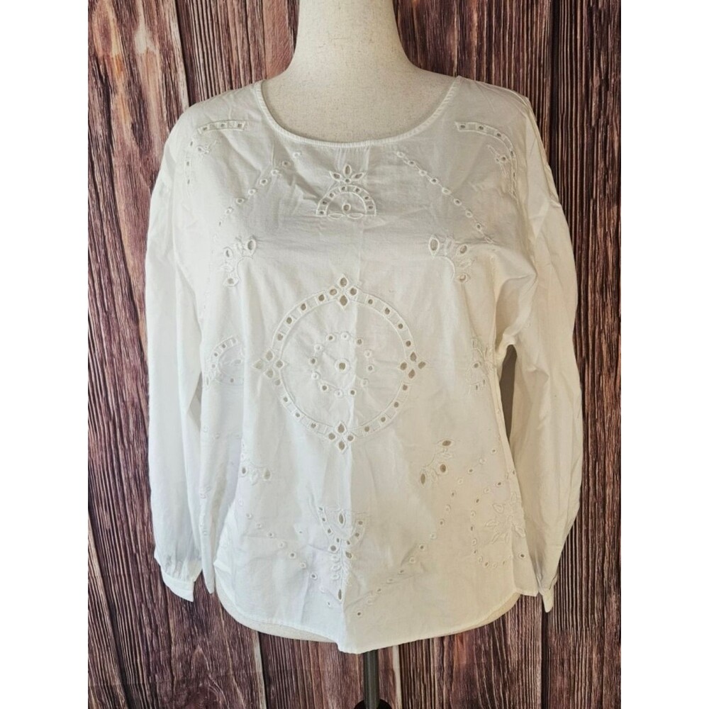 Maurices Cotton Eyelet Lace Top Plus Size 2X